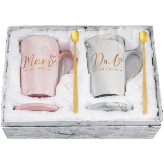 Cabtnca New Parents Gift Mug for Expecting Parents