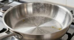 preheat stainless steel properly