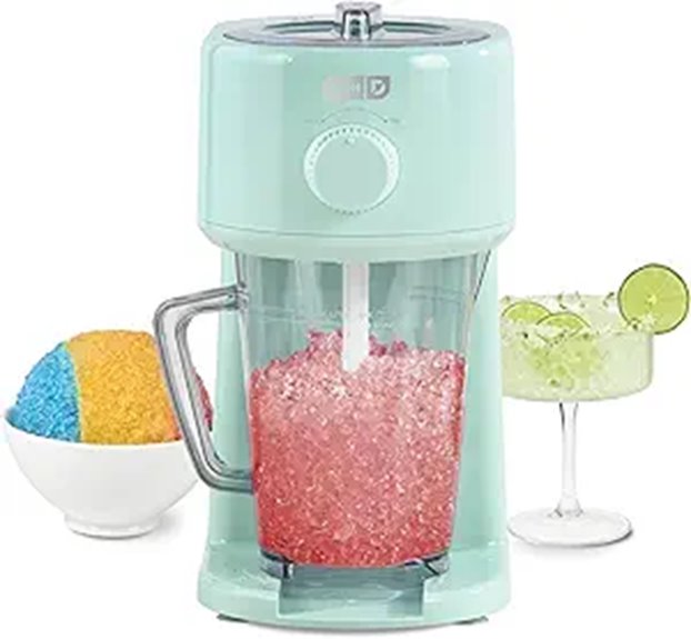Dash Deluxe Shaved Ice & Slushy Maker with Accessories
