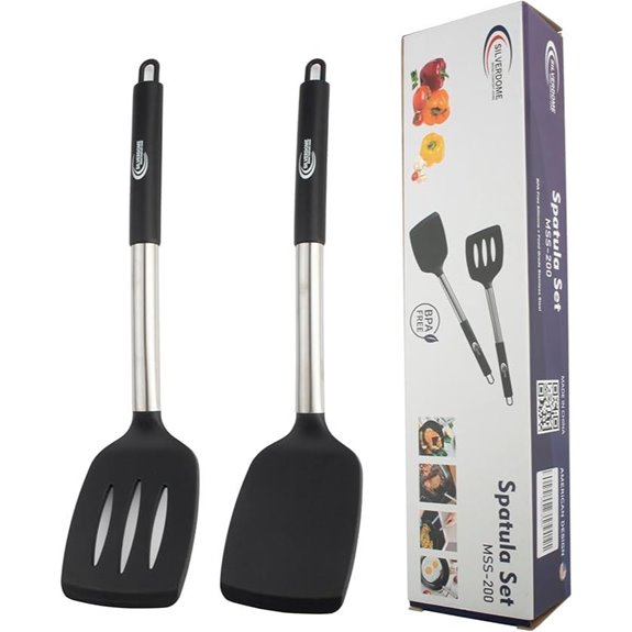 Premium Silicone Spatula Set (2-Piece)