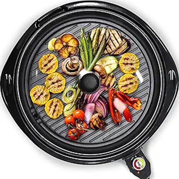 Elite Gourmet Smokeless Electric Tabletop Grill