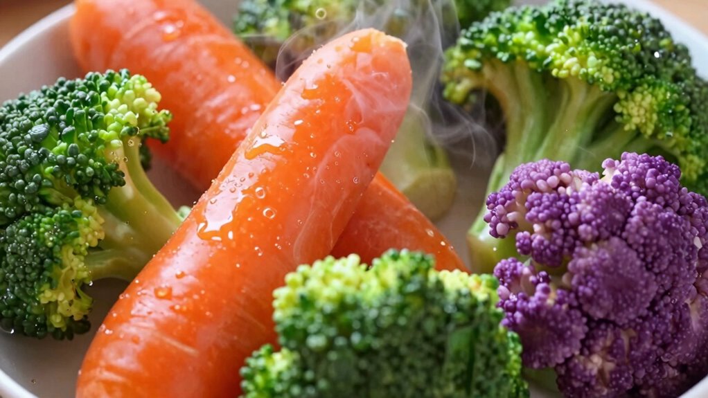 preserve vibrant vegetable colors