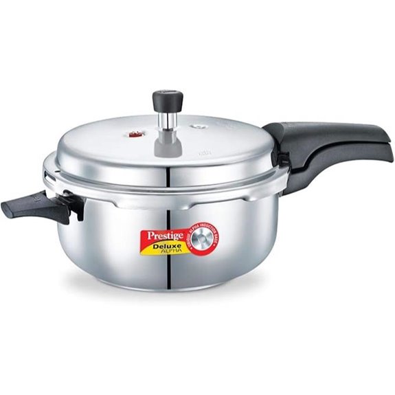 Prestige 5L Alpha Deluxe Stainless Steel Pressure Pan