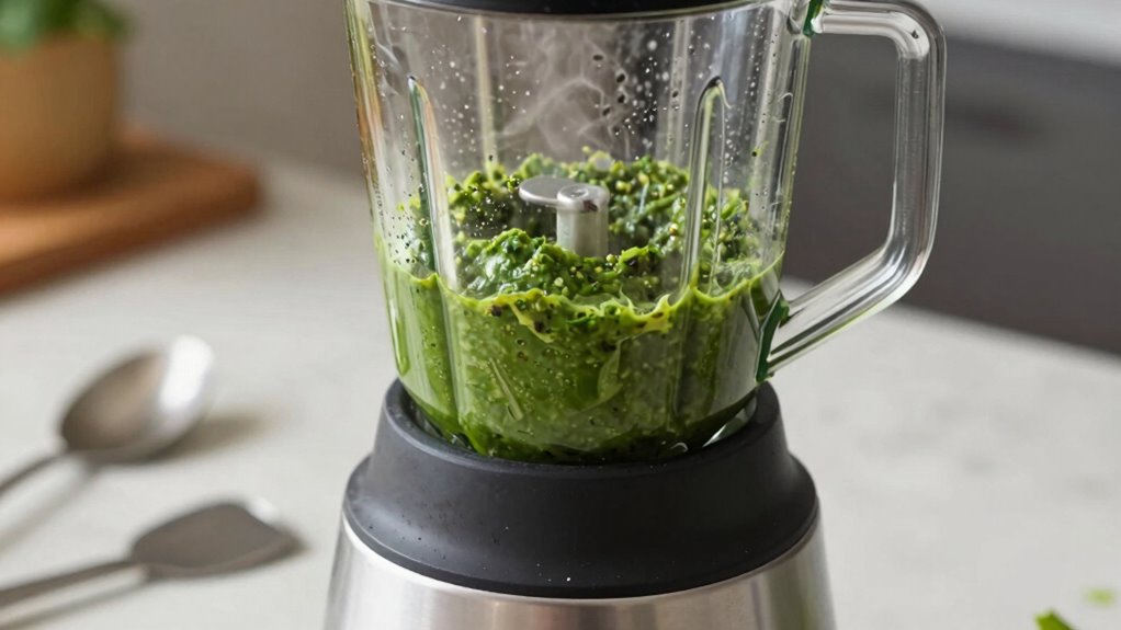 prevent blender overheat during chutney