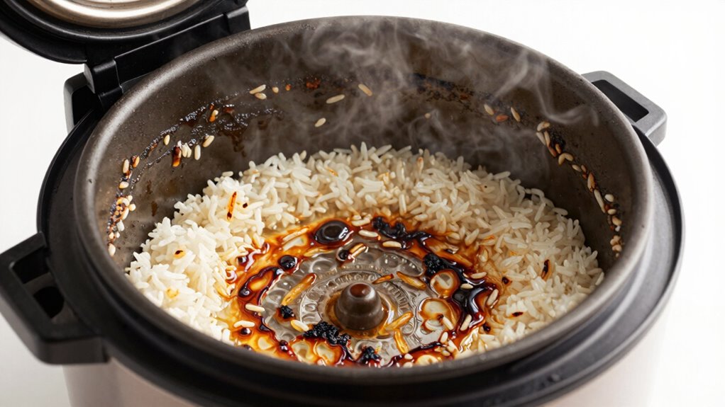 prevent food burning effectively