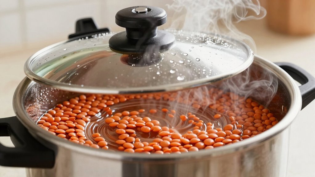 prevent overcooked lentils