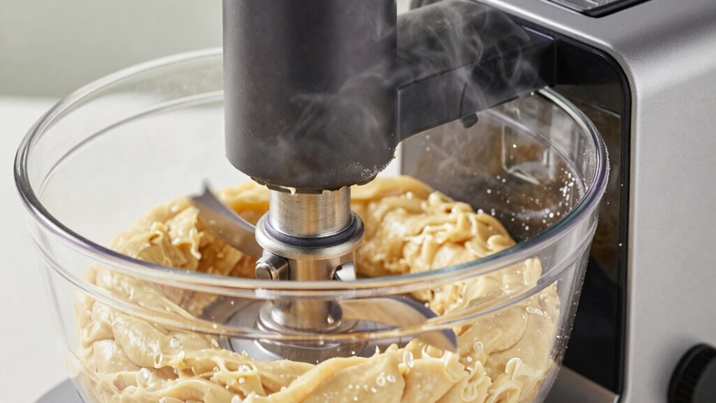 prevent overheating during kneading