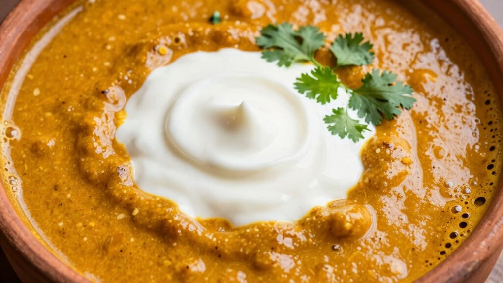 prevent yogurt curdling in curries