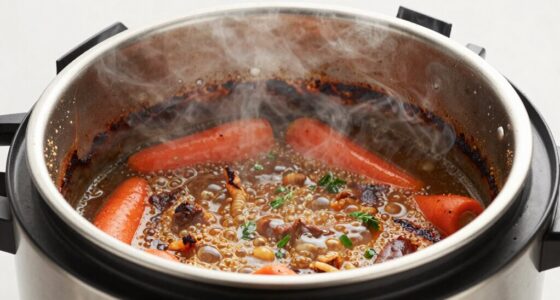 preventing food burning issues