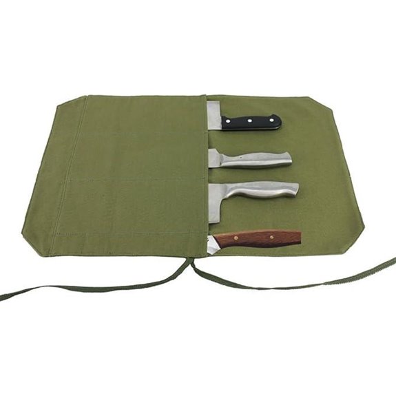 HERSENT Chef's Knife Roll Bag with 4 Slots