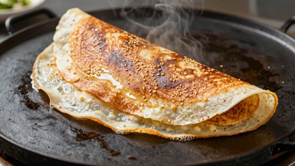 proper batter and tawa preparation