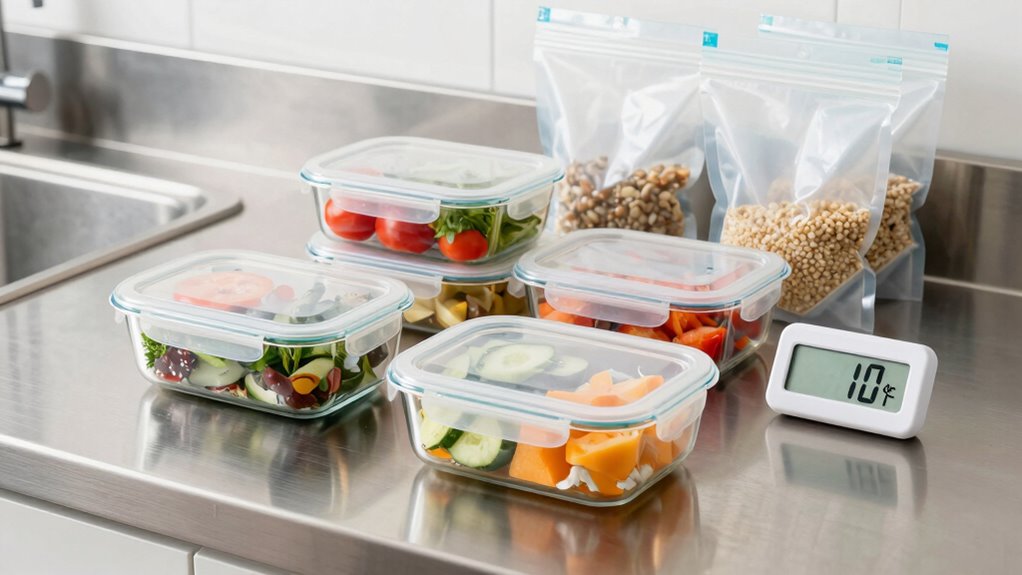 proper cooling and freezing