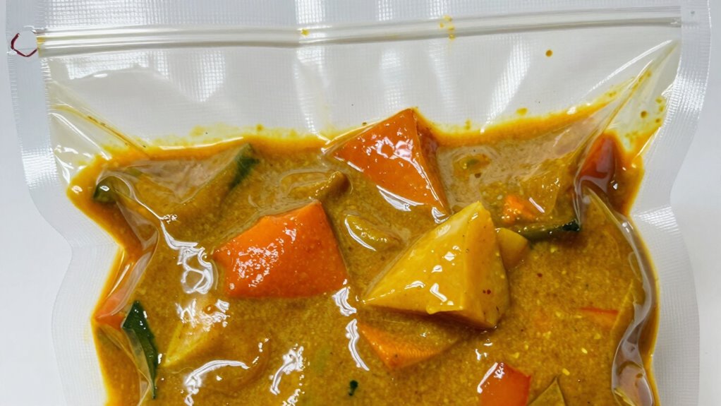 proper curry bag placement