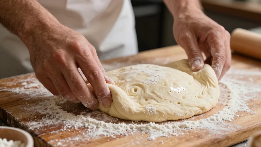 proper dough hydration and fermentation