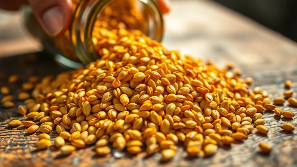 proper fenugreek handling and storage