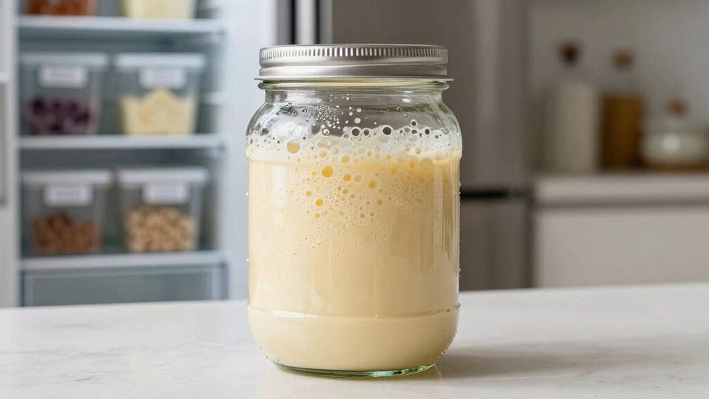 proper fermented batter storage