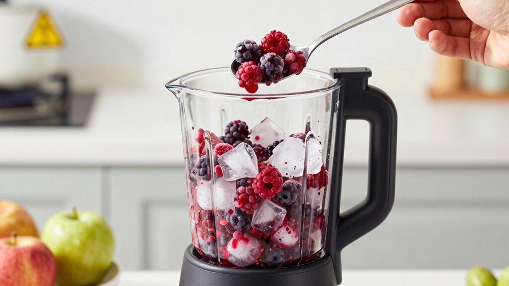 proper frozen ingredient preparation