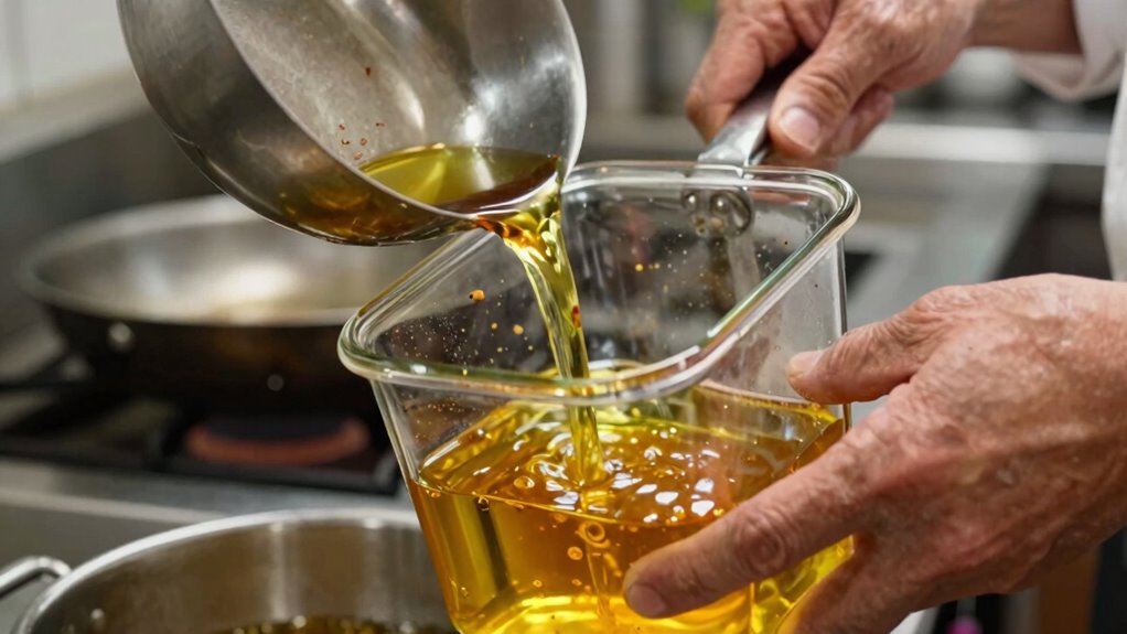 proper frying oil disposal