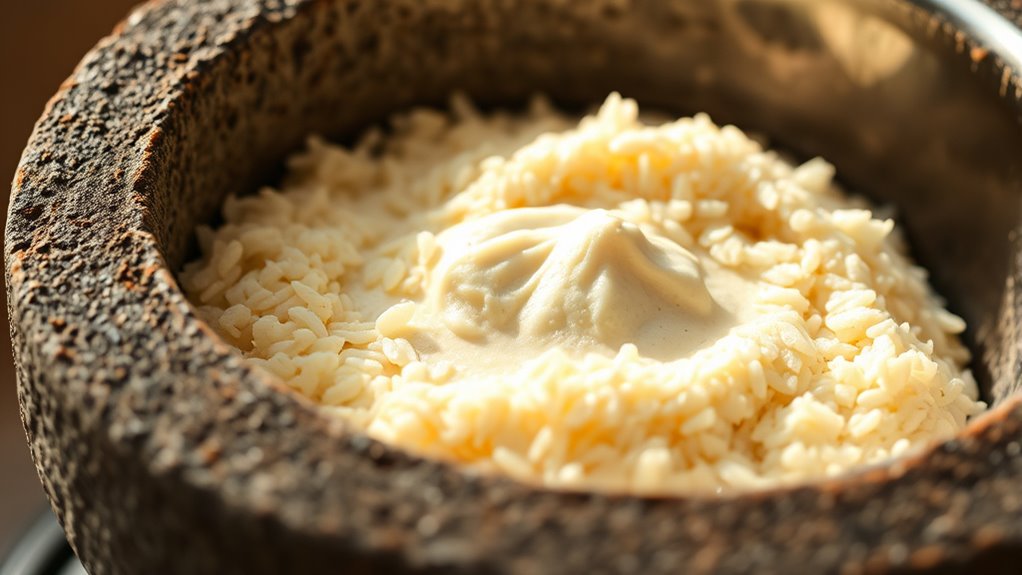 proper grain grinding technique