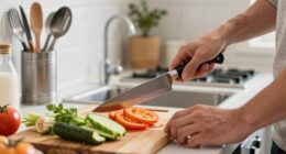 proper knife passing technique