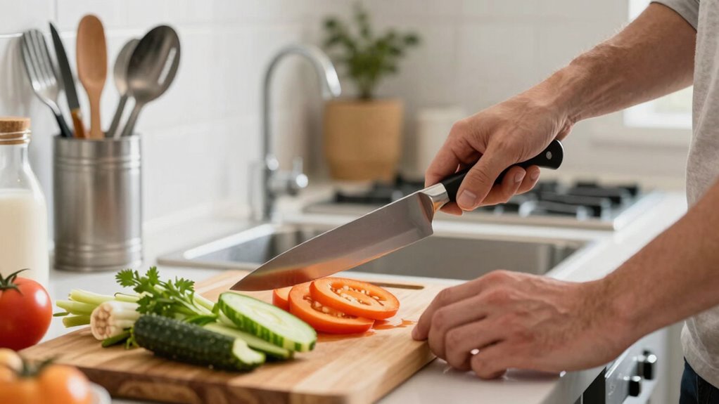 proper knife passing technique