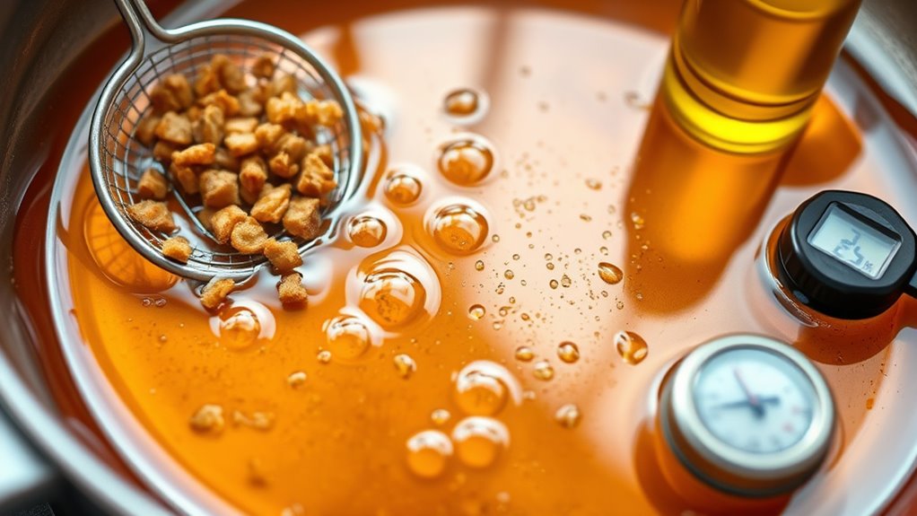 proper oil filtration and storage