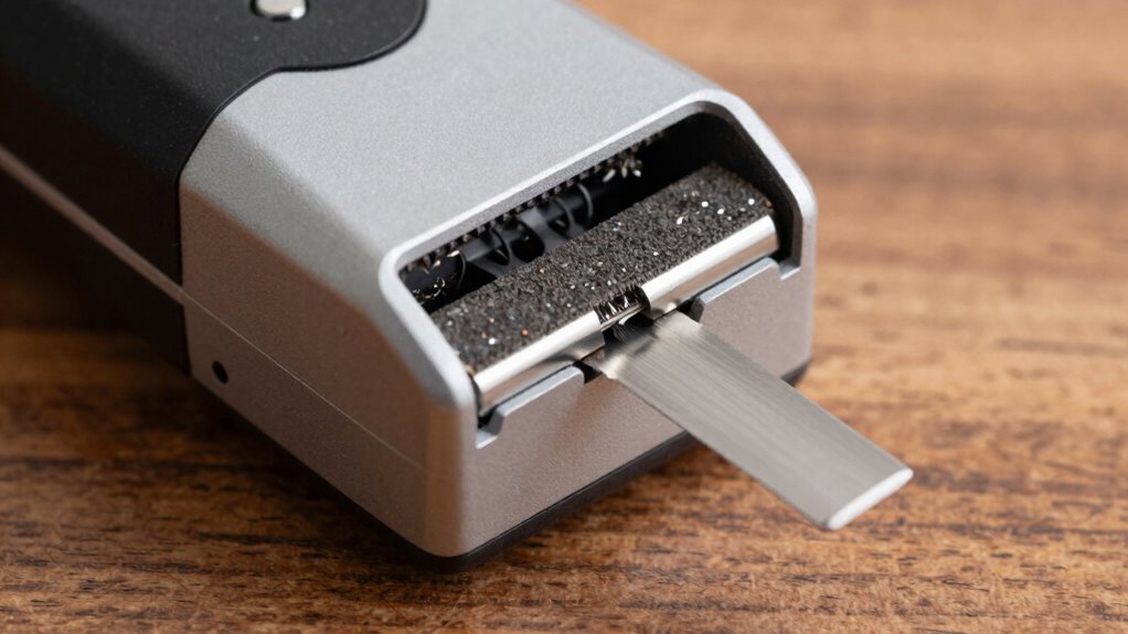 proper sharpening technique preservation