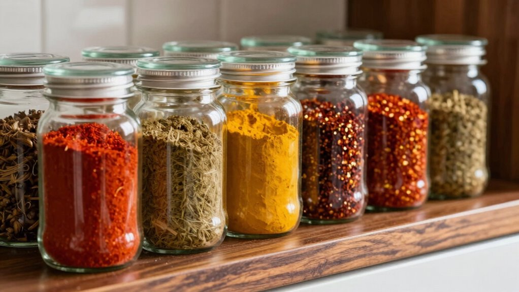 proper spice storage preserves freshness