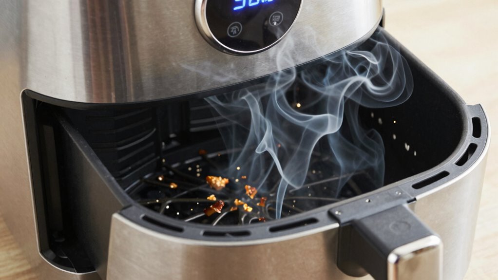 proper temperature control prevents smoke