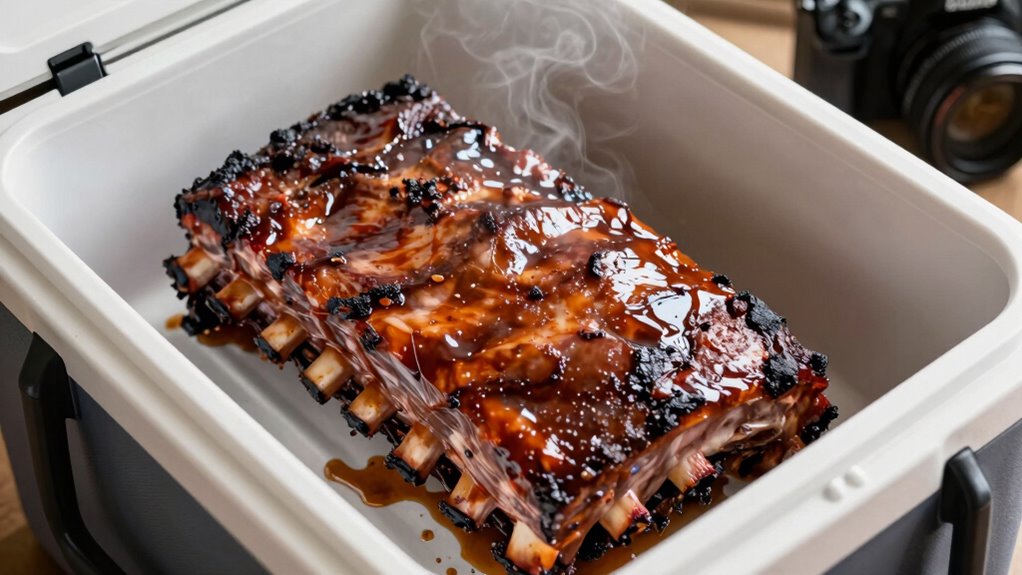 proper wrapping and temperature