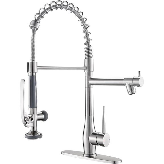 GIMILI Kitchen Faucet with Pull Down Sprayer