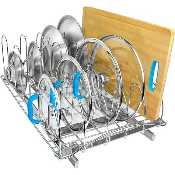 LYNK Professional Pull-Out Kitchen Organizer Rack