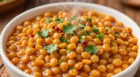 quick flavorful lentils