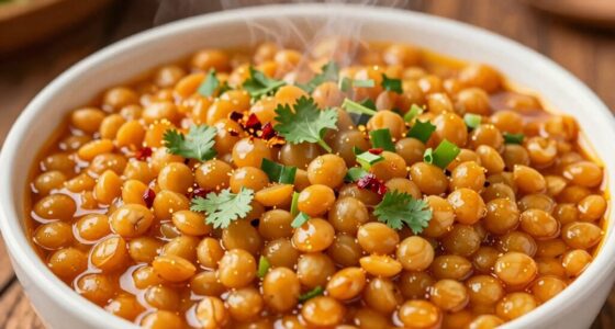 quick flavorful lentils