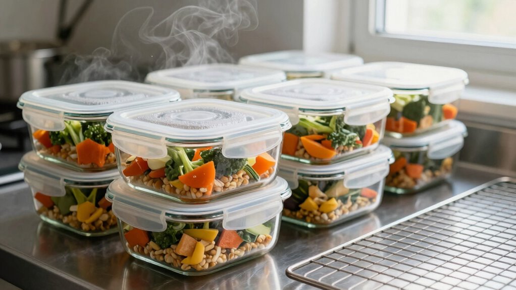 rapid cooling to prevent ice