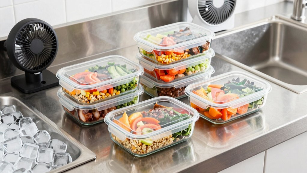 rapid safe food cooling