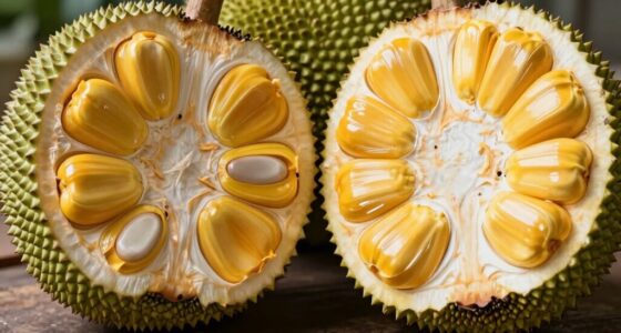 raw and ripe jackfruit