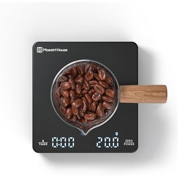 Maestri House Rechargeable Coffee Scale with Timer