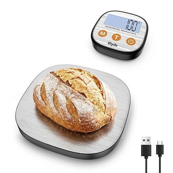 Diyife Rechargeable Digital Kitchen Food Scale