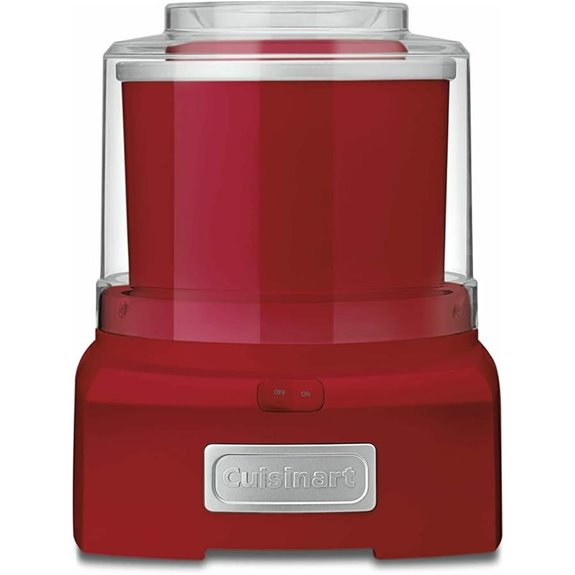 Cuisinart 1.5 Quart Ice Cream Maker Red