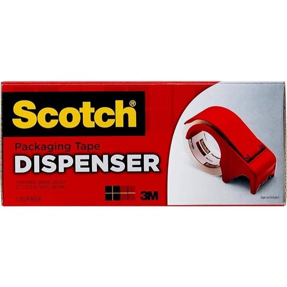 Scotch Packaging Tape Hand Dispenser (DP300-RD)