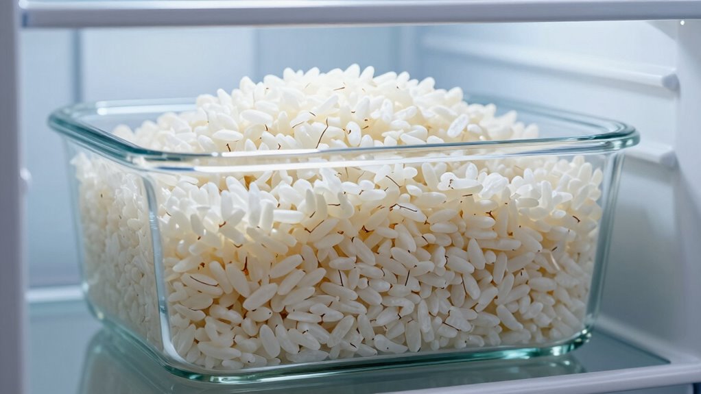 refrigeration reduces rice moisture