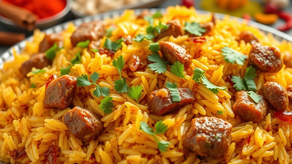 regional spice and rice techniques