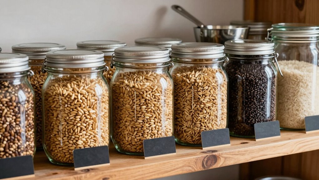 regularly check and rotate grains