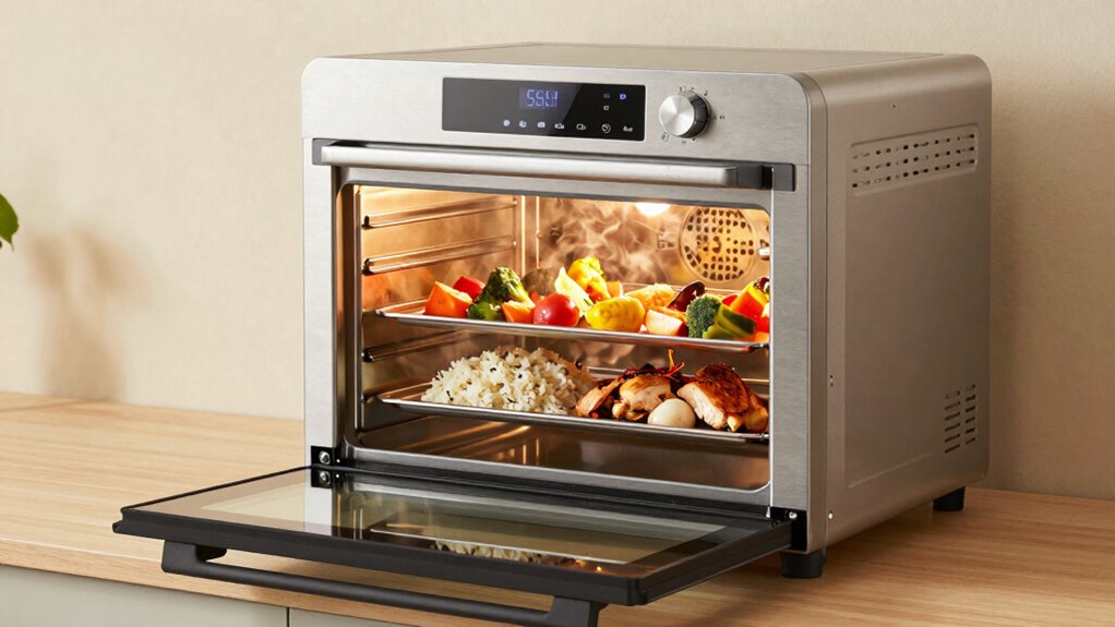 reheat multiple dishes efficiently