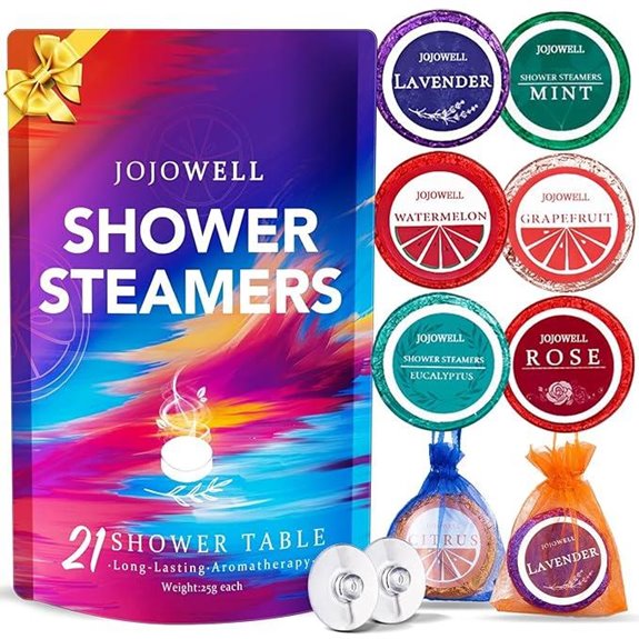 Shower Steamers Aromatherapy Gift Set (21 Pieces)