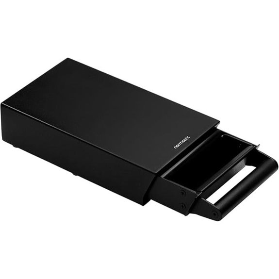 Normcore Espresso Knock Box with Removable Bar