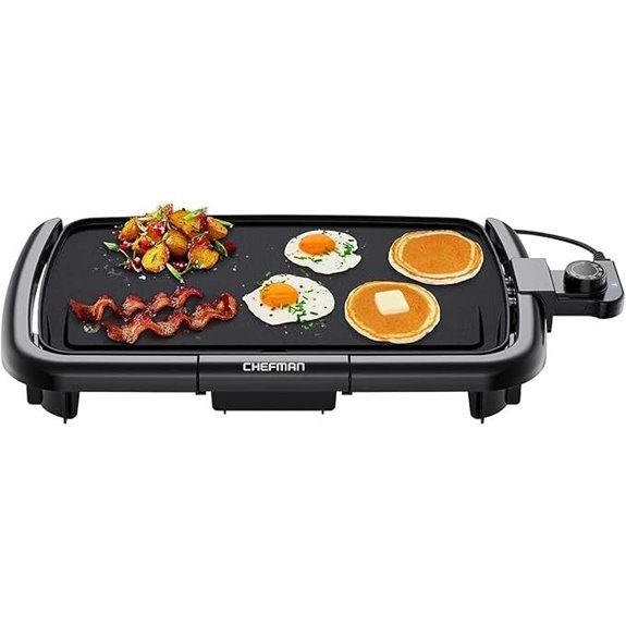 Chefman Electric Griddle with Removable Temperature Control