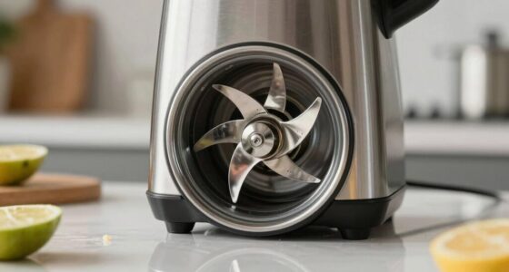 replace blender blades regularly