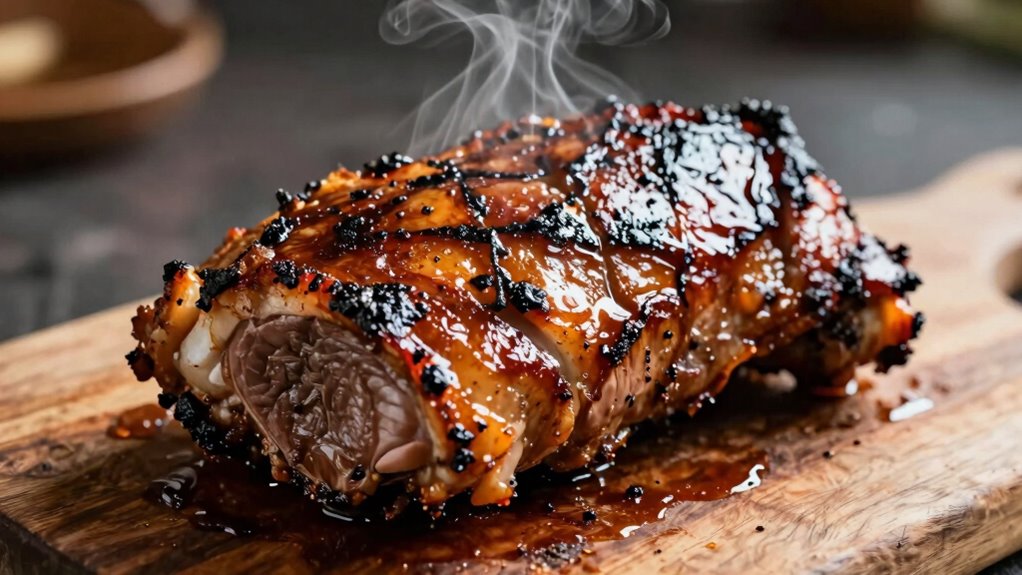 residual heat raises meat temperature